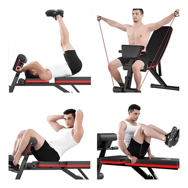 BANCO ABDOMINALES PLEGABLE IZI LIFE 45 FUNCIONES NEGRO #7 - 3