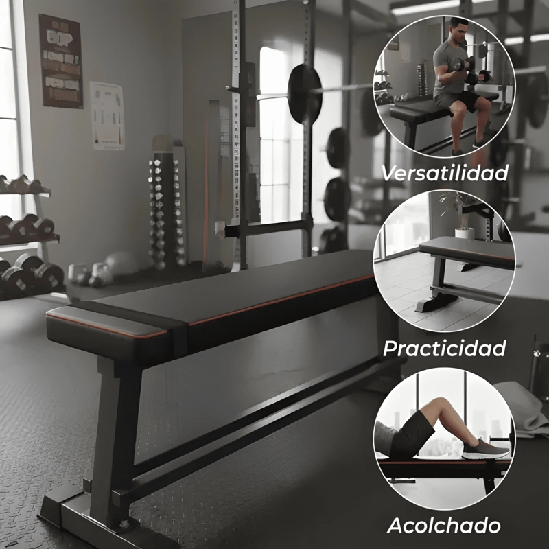 MAQUINA AEROBICA DE ABDOMINALES SPORTIME MUNDO-1504 NEGRA - 3