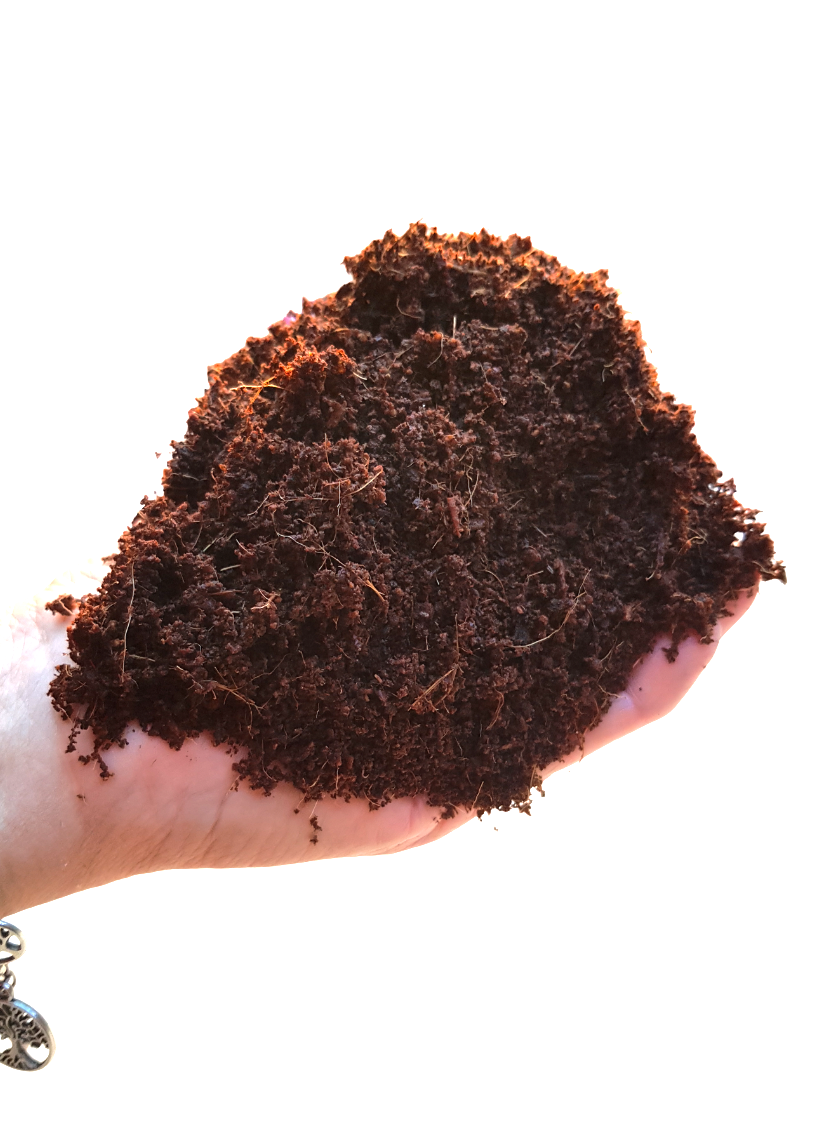 FIBRA COCO + PERLITA + TURBA + VERMICULITA 2 LITROS C/U SUSTRATOS BOLSAS DIFERENTE MATERIAL PACK X4 - 6
