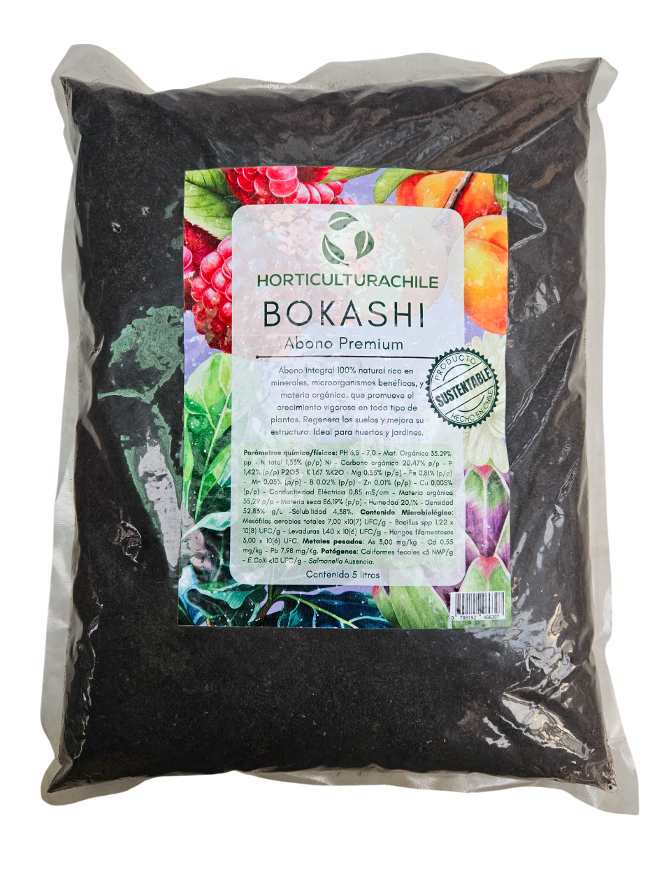 BOKASHI - ABONO INTEGRAL PREMIUM, 5 LITROS - 1