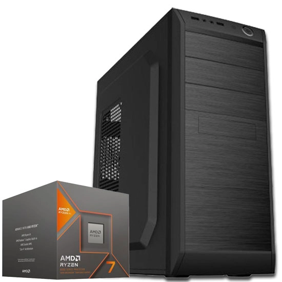 PC ARMADO AMD RYZEN 7 5700G 8-CORE RADEON + RAM 16GB + SSD - 1