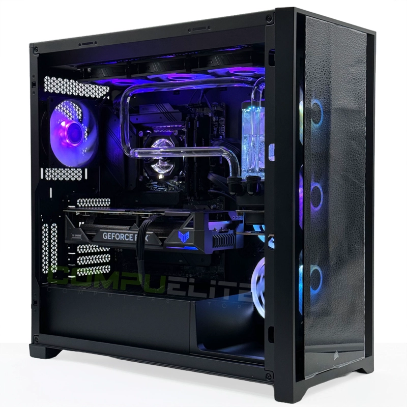 PC ELITE INTEL CORE ULTRA 9 285K 24-CORE + CUSTOM COOLING + 128GB DDR5 + RTX 5090 32G - 1