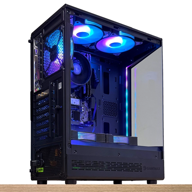 PC ARMADO AMD RYZEN 5 5600G 6-CORE RADEON + 16GB + SSD 1TB - 4