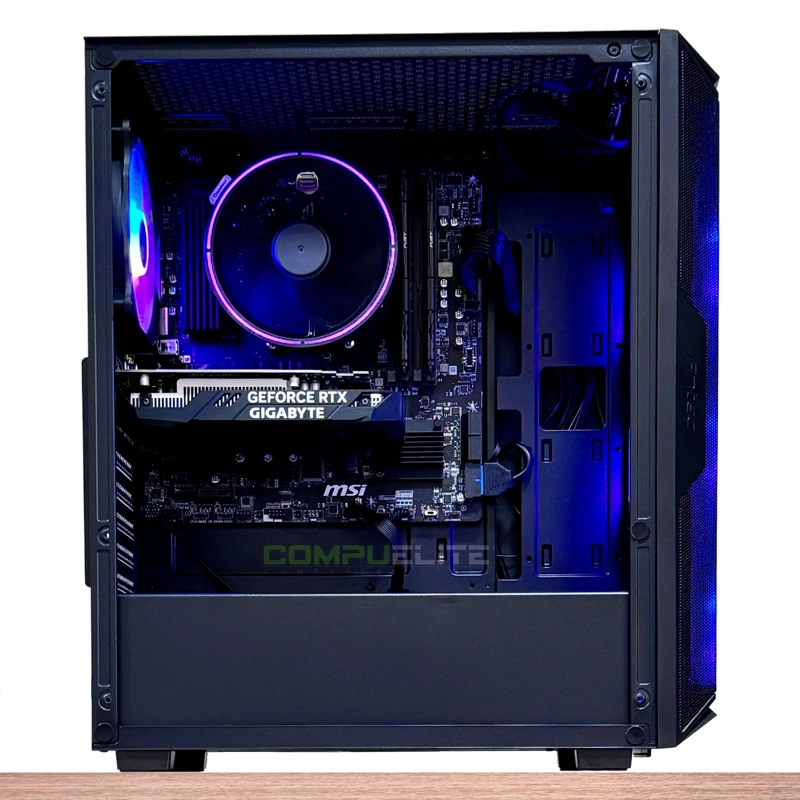 PC ARMADO AMD RYZEN 5 5600G RADEON + B450 WIFI + 16GB + SSD - 4