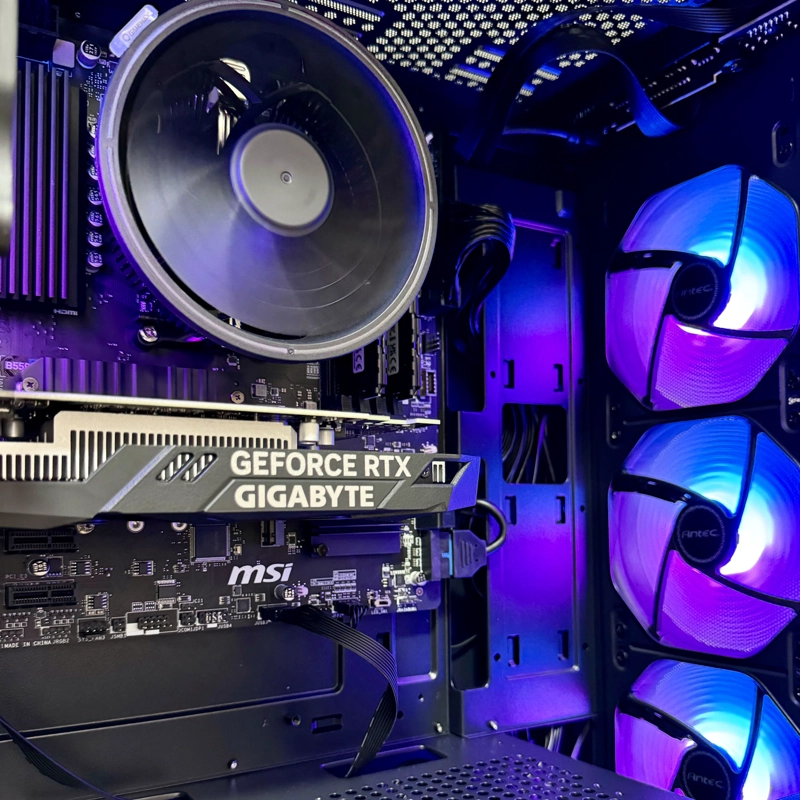 PC ARMADO AMD RYZEN 5 5600G RADEON + B450 WIFI + 16GB + SSD - 5