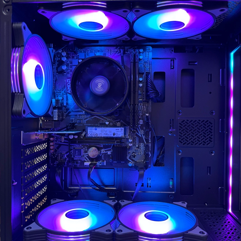 PC GAMER AMD RYZEN 5 8500G 6-CORE RADEON + 16GB DDR5 + WIFI - 5