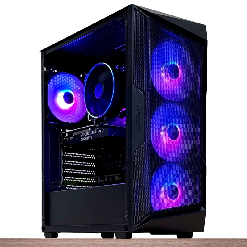 PC GAMER COMPU ELITE INTEL I5 12400F 6-CORE + 16GB DDR5 + RTX 3050 6GB - 1