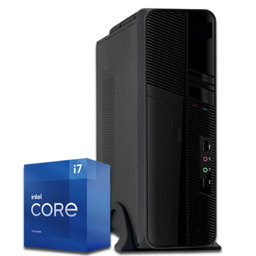 PC SLIM ARMADO INTEL CORE I7 12700 12-CORE + 32GB DDR5 + SSD 1TB - 1