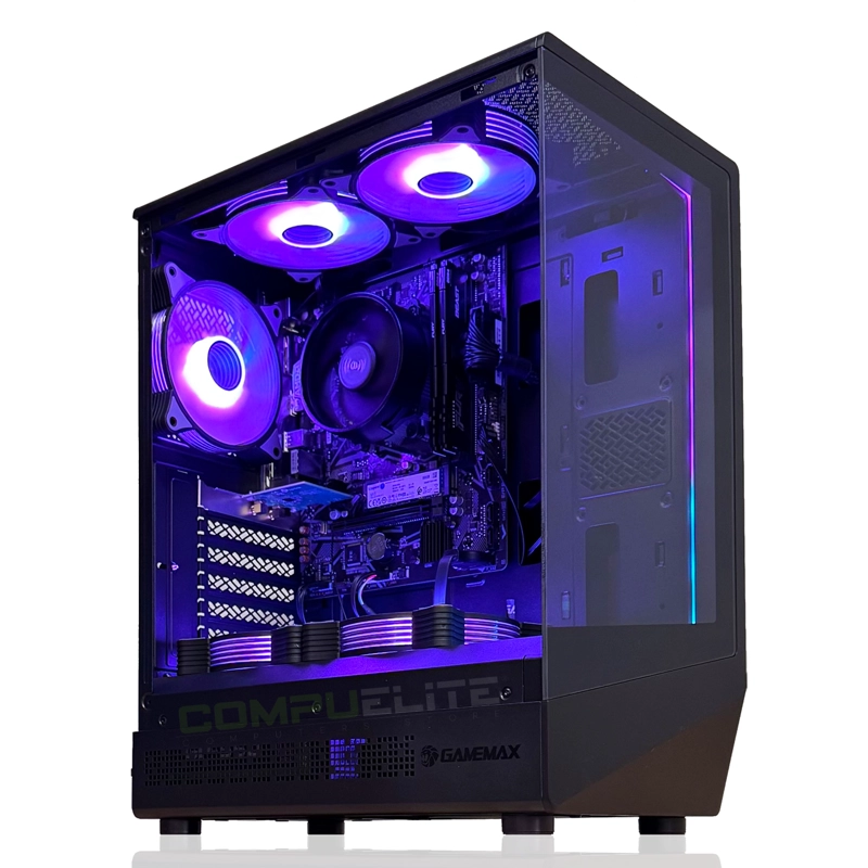 PC GAMER COMPU ELITE AMD RYZEN 7 8700G 6-CORE RADEON + 16GB DDR5 + WIFI - 1