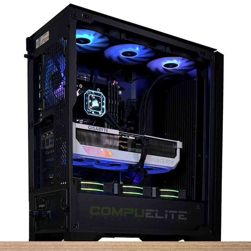 PC COMPU ELITE WORKSTATION INTEL I9 14900KF + 64GB + QUADRO RTX A4500 - 3