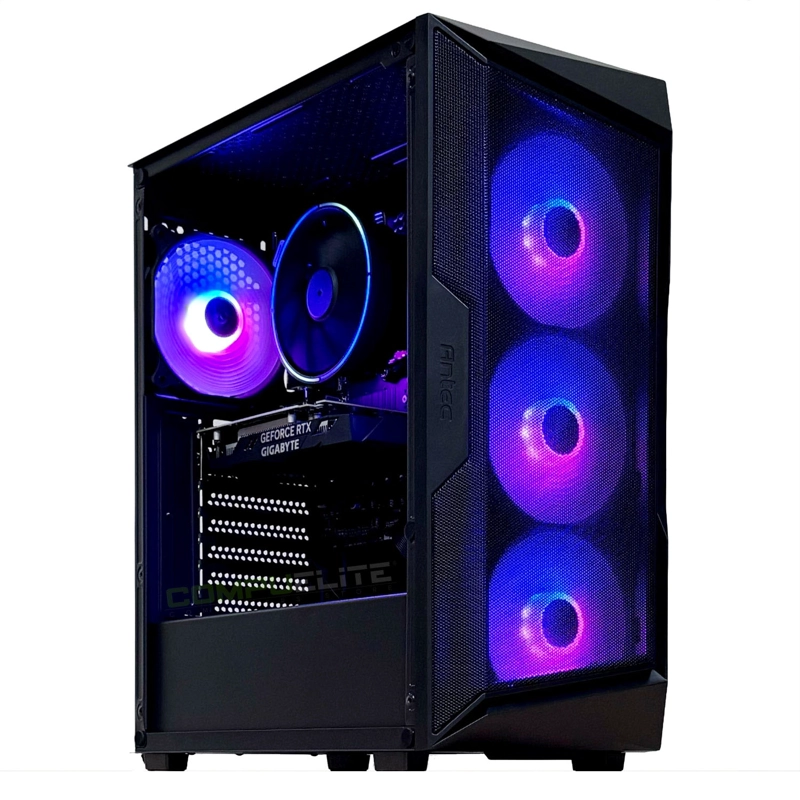 PC GAMER AMD RYZEN 5 7600 + 16GB DDR5 + RX 7600 8GB - 1