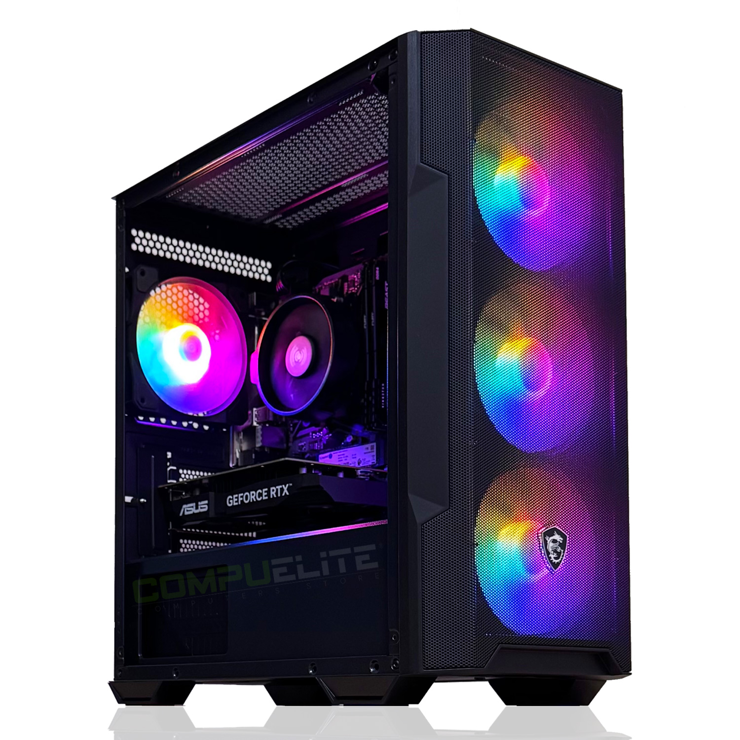 PC GAMER AMD RYZEN 7 5700X + 16GB DDR4 + RX 7600 8GB