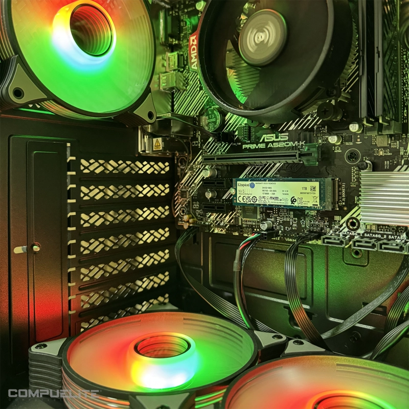 PC GAMER AMD RYZEN 5 8600G 6-CORE + RADEON + 16GB DDR5 - 5