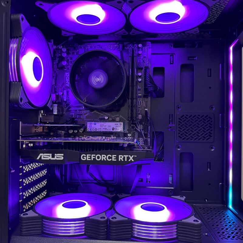 PC GAMER INTEL I5 14400F 10-CORE + 16GB DDR5 + RTX 3060 12GB - 5