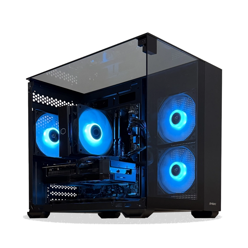 PC GAMER AMD RYZEN 9 7900 12-CORE + 32GB DDR5 + RX 7600 8GB - 1