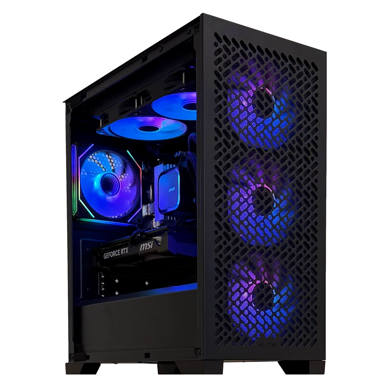 PC GAMER AMD RYZEN 7 7700 8-CORE + 32GB DDR5 + RTX 5070 12GB - 1