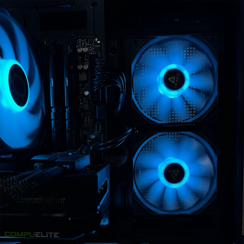 PC GAMER AMD RYZEN 7 9700X 8-CORE + 32GB DDR5 + RTX 5060 TI 16GB - 6