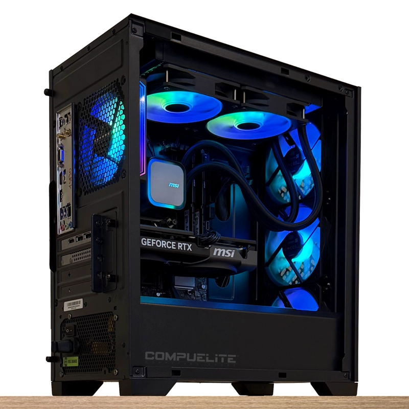 PC GAMER AMD RYZEN 5 7600 6-CORE + 32GB + RX 7600 8GB - 3