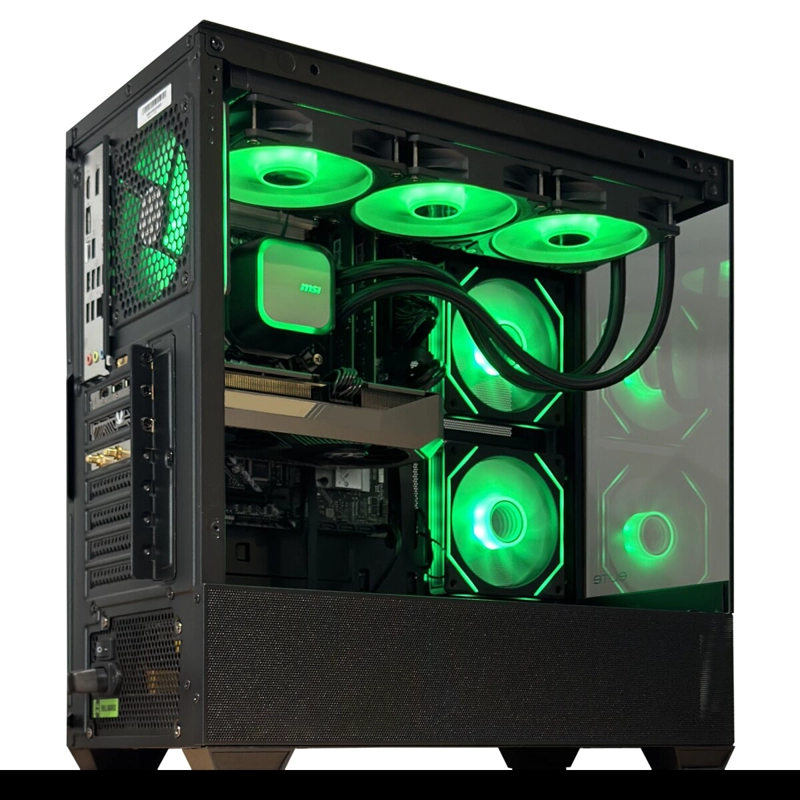 PC GAMER AMD RYZEN 7 7700 8-CORE + 32GB DDR5 + RX 7600 8GB - 2