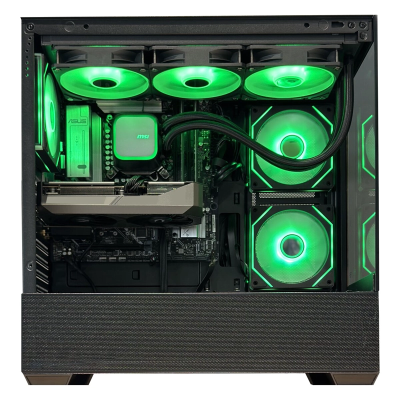 PC GAMER AMD RYZEN 7 7700 8-CORE + 32GB DDR5 + RX 7600 8GB - 4