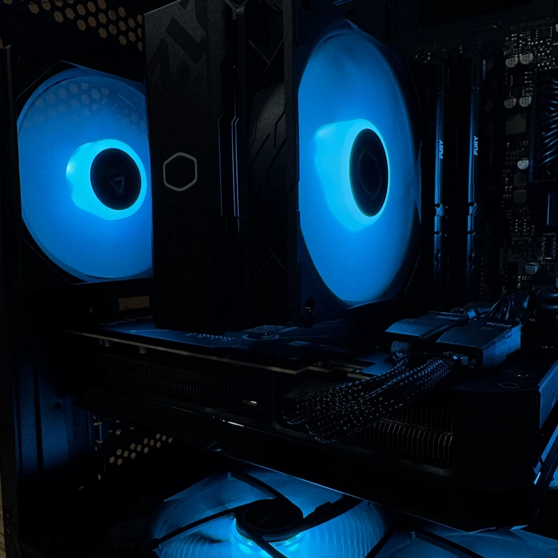 PC GAMER AMD RYZEN 5 9600X 6-CORE + 32GB DDR5 + RX 9060 XT 16GB - 6