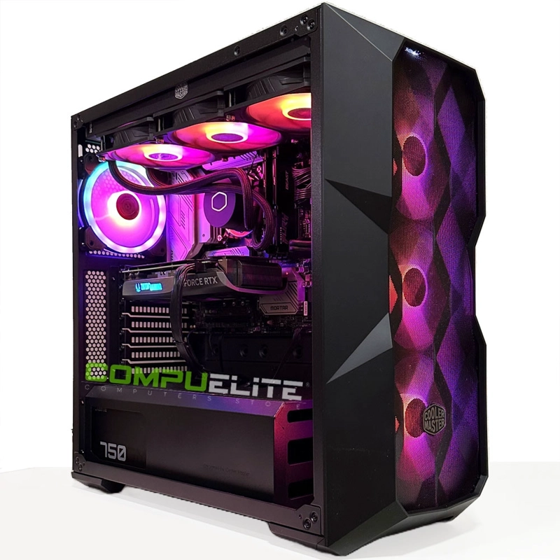 PC ELITE AMD RYZEN 7 9800X3D 8-CORE + 32GB DDR5 + RX 9070 XT 16GB - 1
