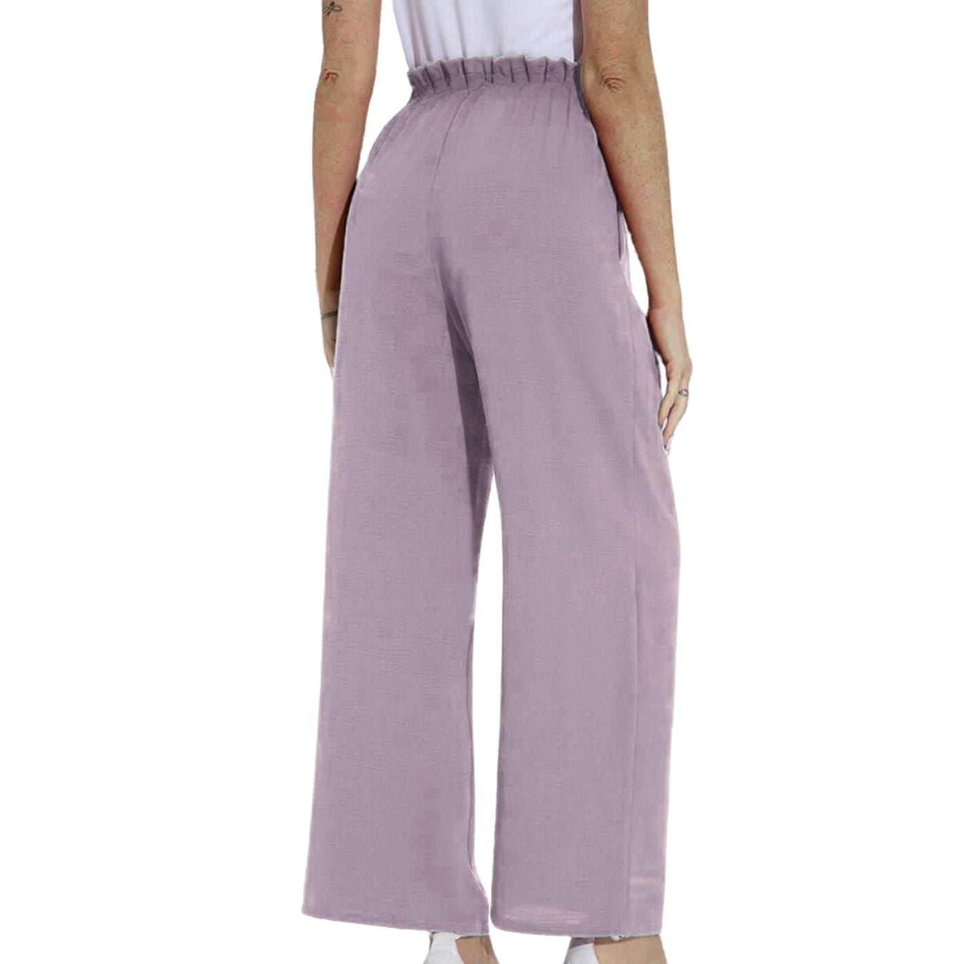 PANTALÓN PALAZZO MUJER LIKESHOP PALAZZO ALGODÓN CINTURA ELASTICADA VERANO 150 - 2