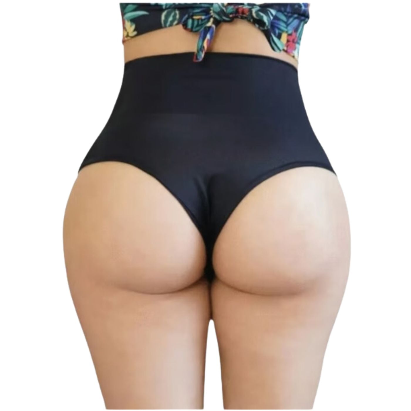 TRAJE DE BAÑO MUJER BIKINI MODELADOR SEMI COLALESS TIRO EXTRA ALTO 301 - 2