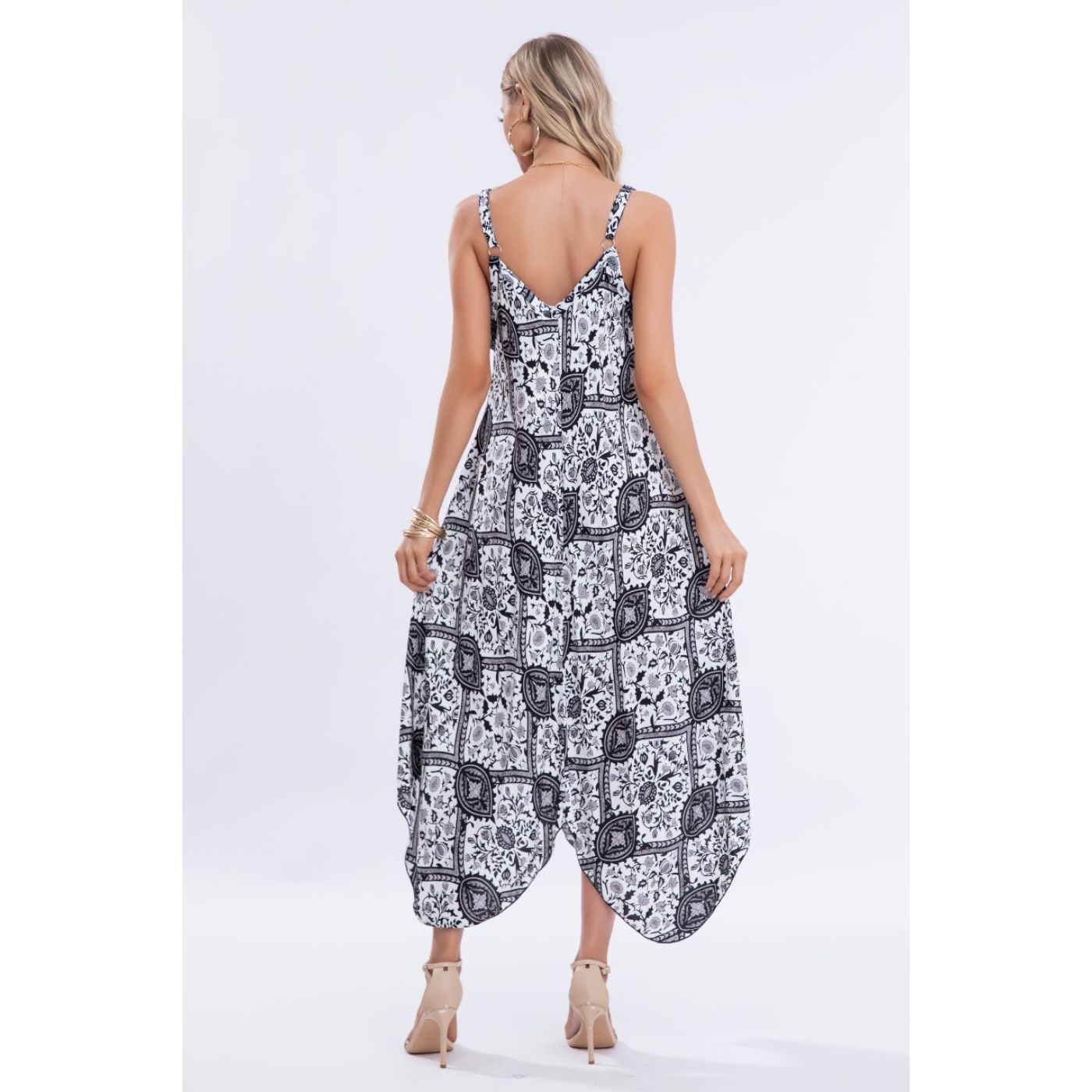 VESTIDO LARGO MUJER LIKESHOP ASIMÉTRICO VERANO SALIDA PLAYA 294 - 3