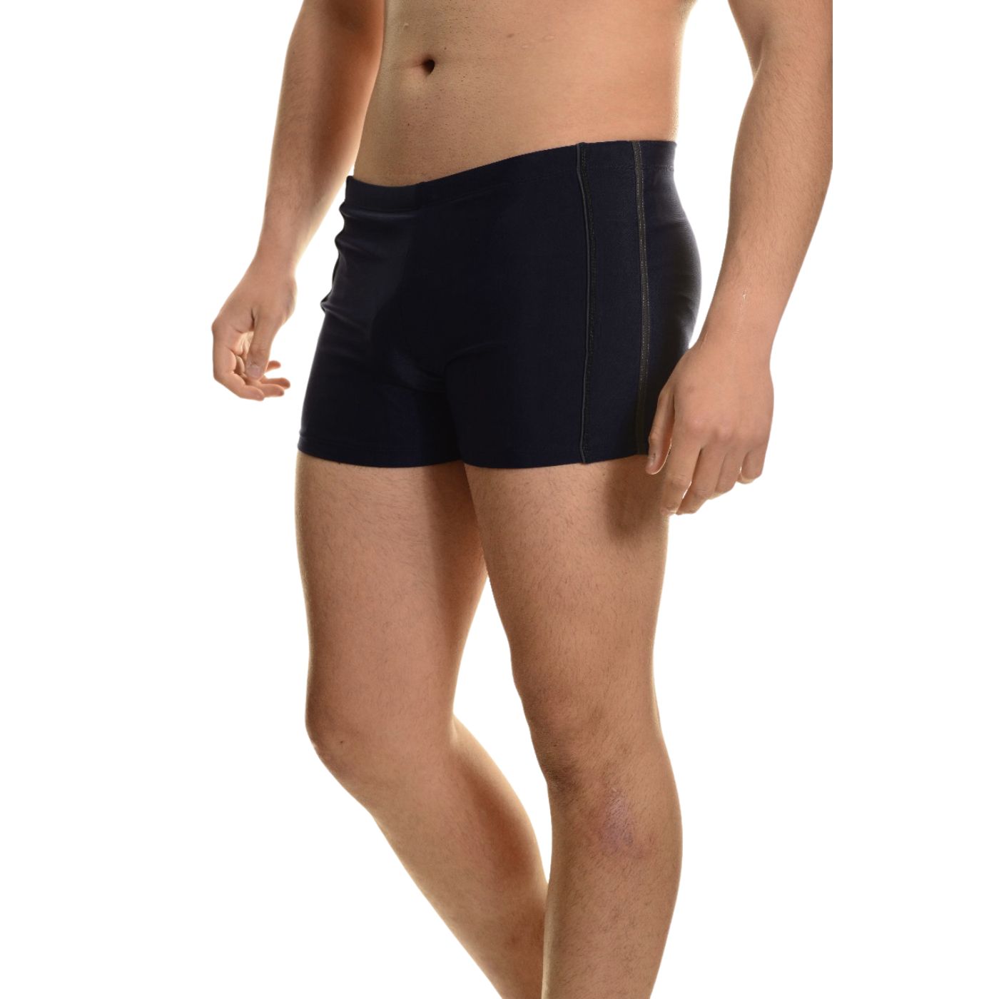 TRAJE DE BAÑO LYCRA HOMBRE DEPORTIVO NATACION AJUSTADO BRASIL 8337 - 1