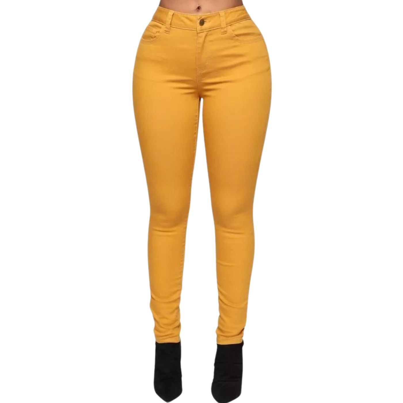 LEGGINS MUJER LIKESHOP TELA JEANS PANTALON ELASTICADO LINDO CALCE 48 - 1