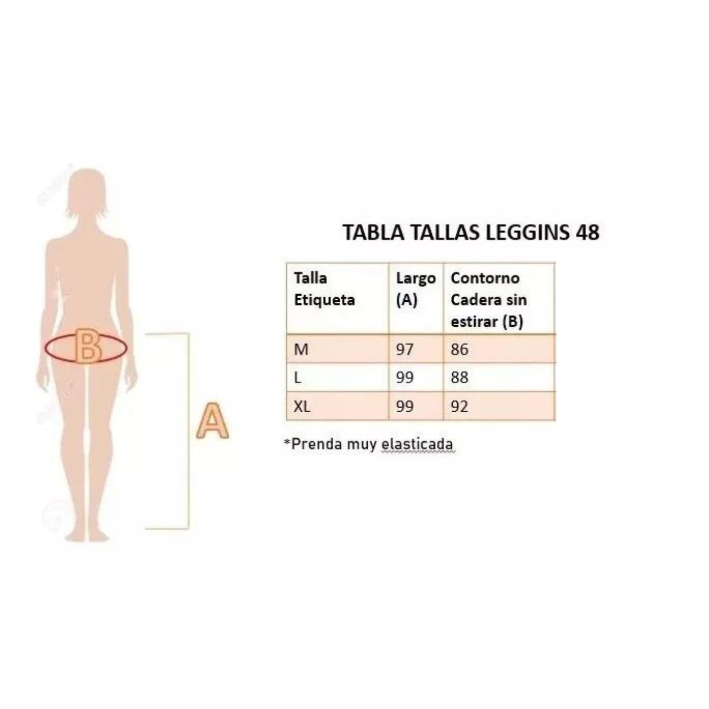 LEGGINS MUJER LIKESHOP TELA JEANS PANTALON ELASTICADO LINDO CALCE 48 - 4