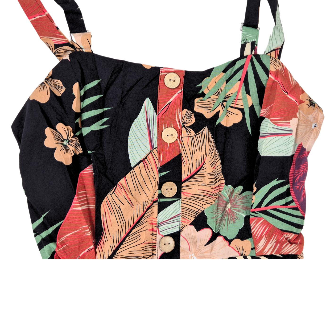 ENTERITO PREMIUM CASUAL DISEÑO FLORES BOTONES 198 - 3