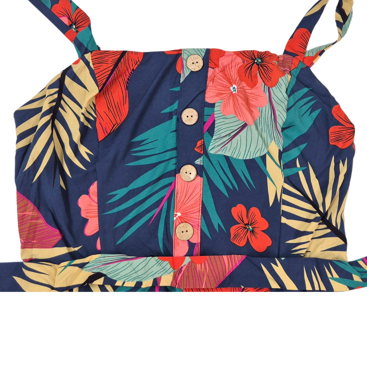 ENTERITO PREMIUM CASUAL DISEÑO FLORES BOTONES 198 - 3
