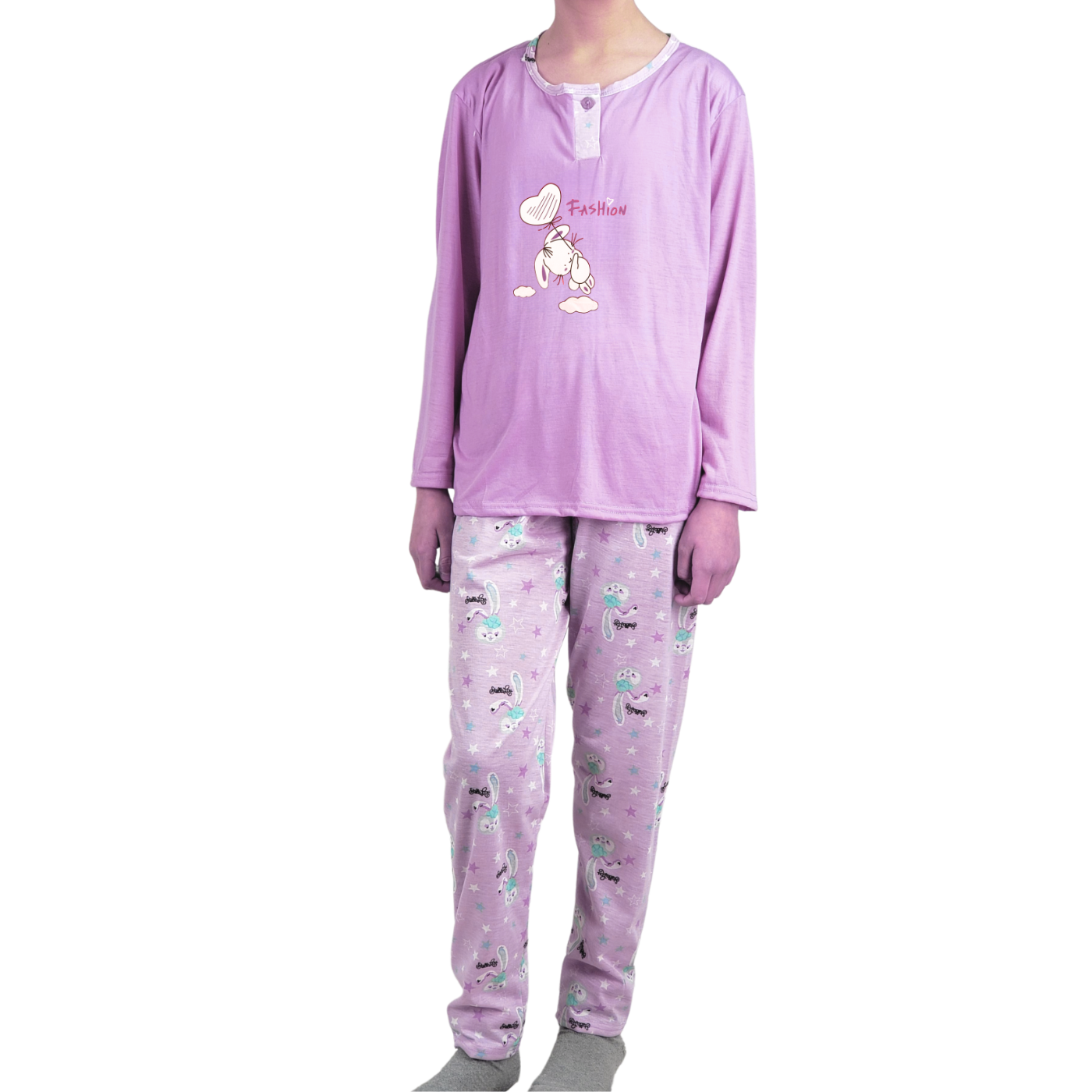 PIJAMA NIÑA LIKESHOP VERANO MANGA LARGA 406 - 2