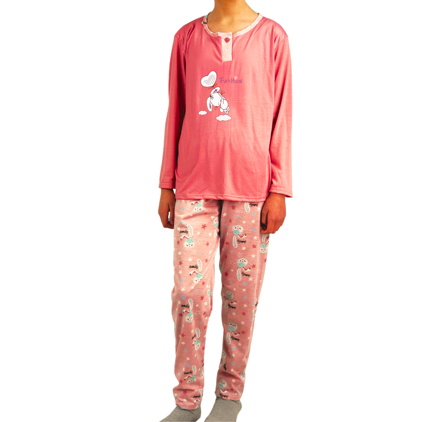 PIJAMA NIÑA LIKESHOP VERANO MANGA LARGA 406 - 2