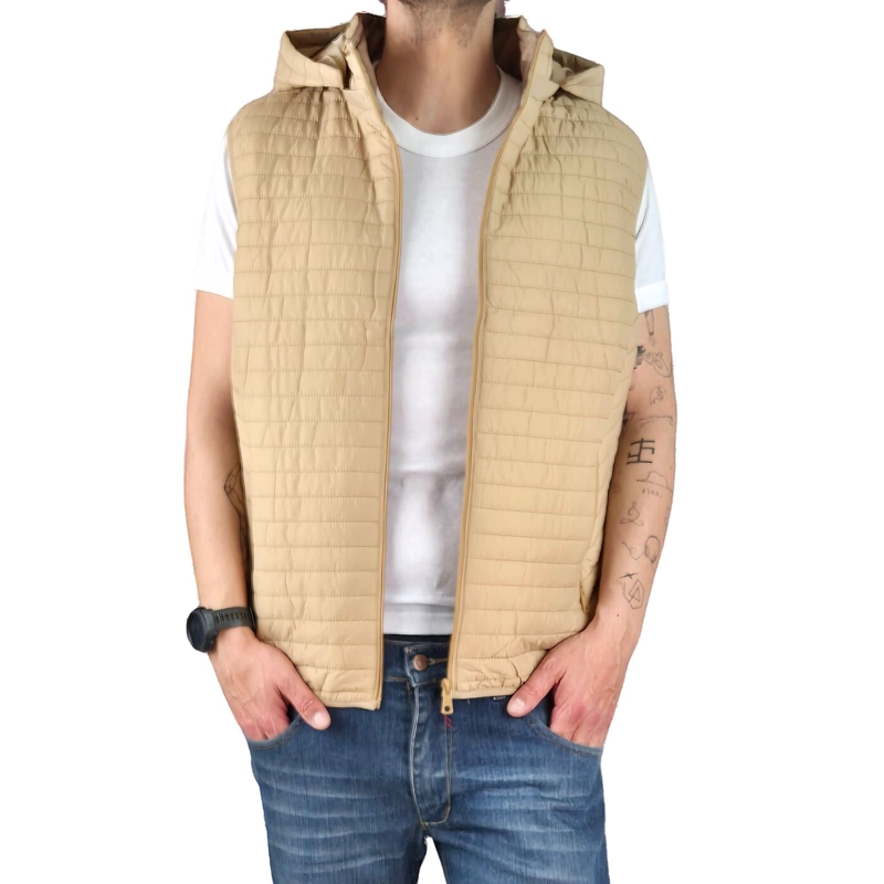 PARKA SIN MANGAS HOMBRE CHAQUETA PREMIUM EXCELENTE CALIDAD H72 - 2