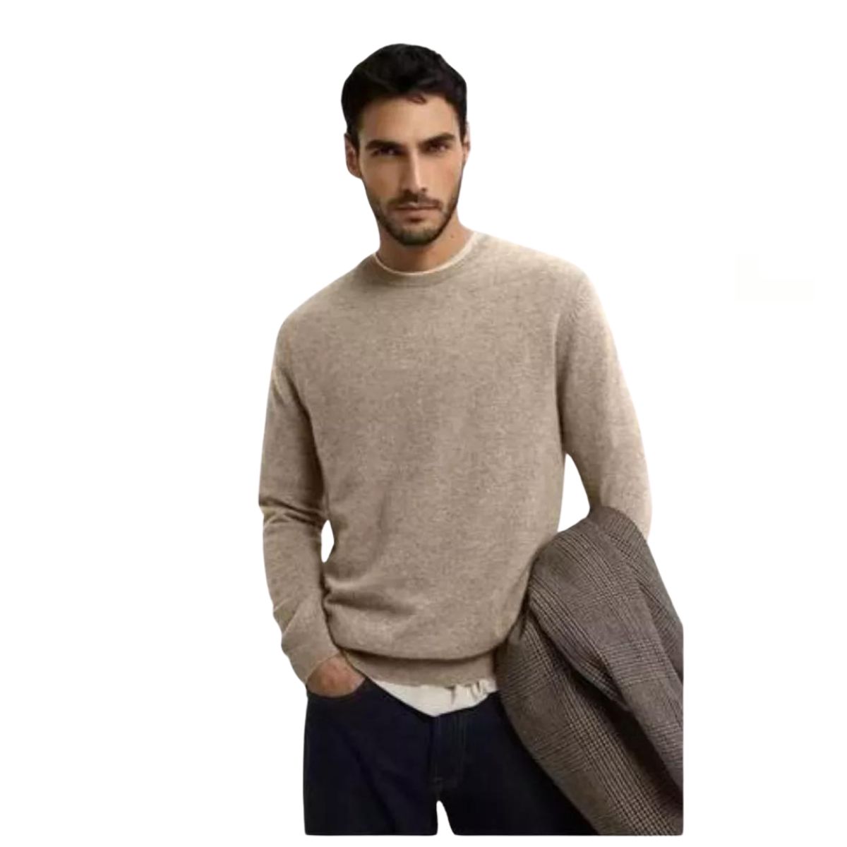 SWEATER TEJIDO HOMBRE CUELLO REDONDO COLORES 188 - 1