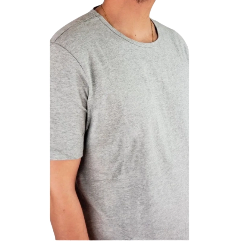 POLERA MANGA CORTA ALGODON HOMBRE LISA BASIC - 2