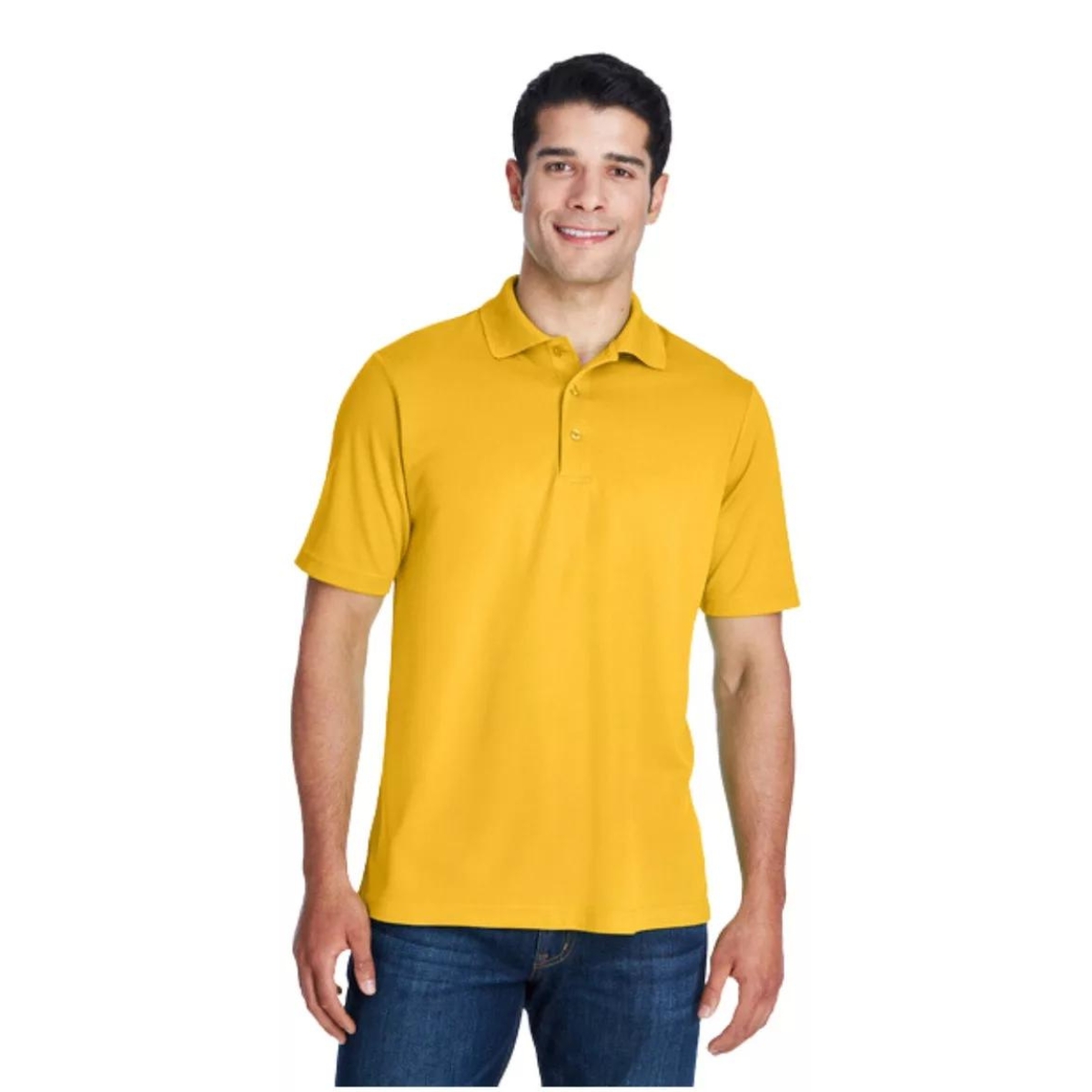 POLERA PIQUÉ HOMBRE TEXTURA SUAVE BOTONES 001 - 1