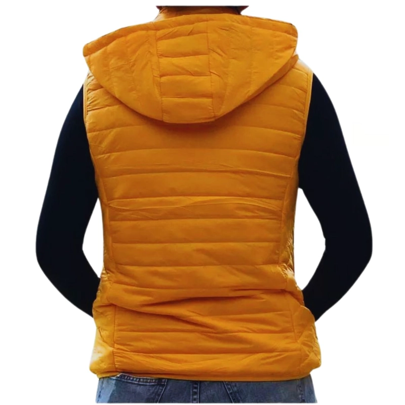 PARKA SIN MANGAS CHAQUETA MUJER COLORES H62 - 3