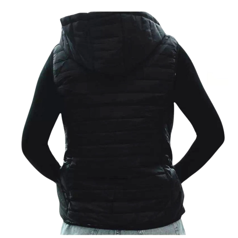 PARKA SIN MANGAS CHAQUETA MUJER COLORES H62 - 4