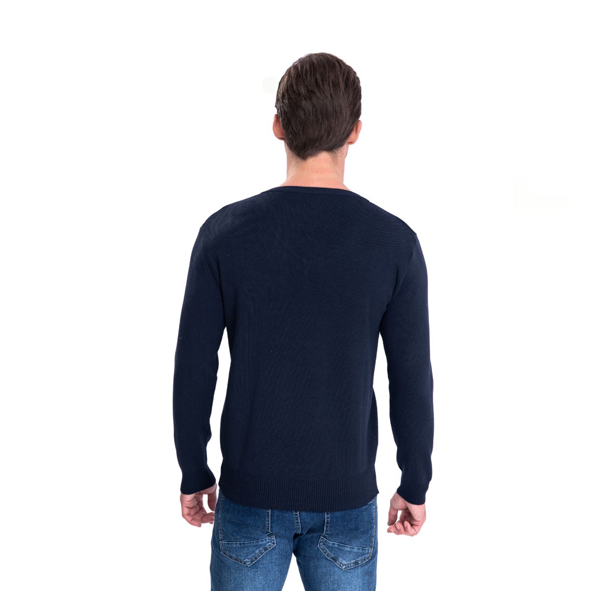 SWEATER TEJIDO HILO HOMBRE CUELLO V COLORES 151 - 4