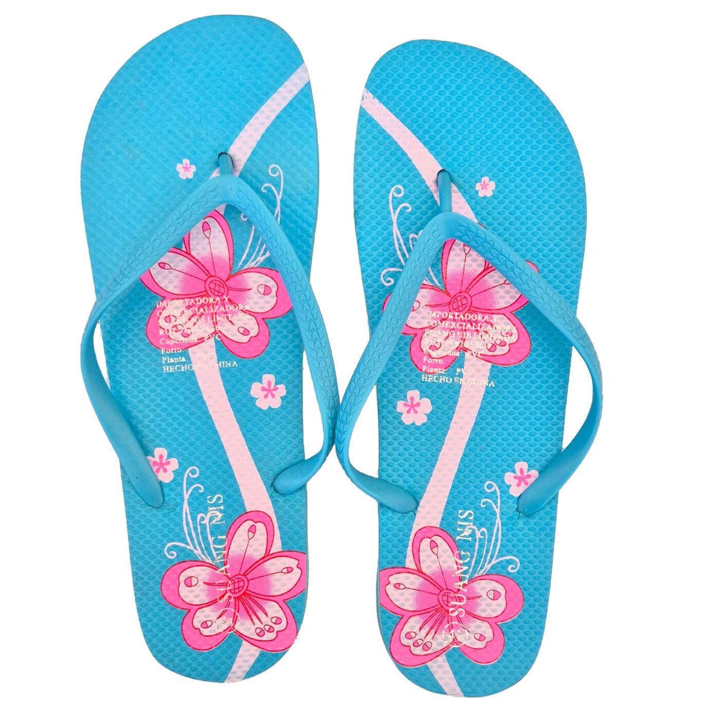 CHALAS MUJER LIKESHOP HAWAIANAS SANDALIAS SUELA GOMA 110 - 1
