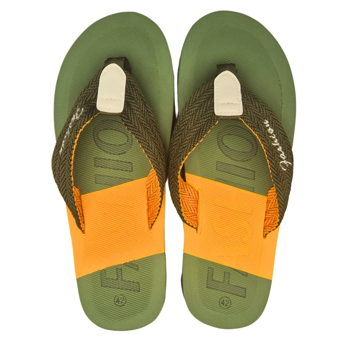 CHALAS HOMBRES HAWAIANAS DOBLE SUELA EXTRA CONFORTABLE GOMA EVA AT-1 - 3