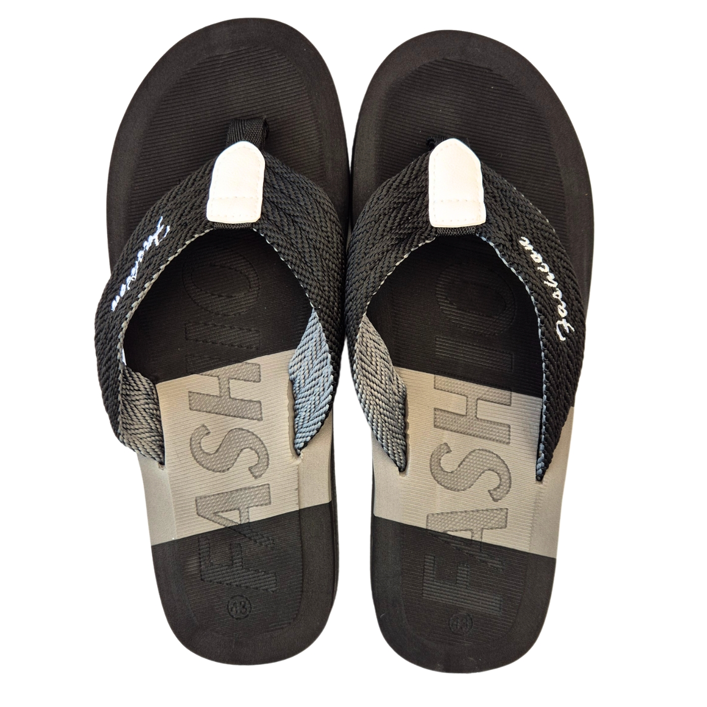CHALAS HOMBRES HAWAIANAS DOBLE SUELA EXTRA CONFORTABLE GOMA EVA AT-1 - 4