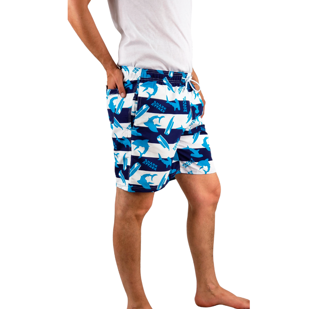 TRAJE DE BAÑO HOMBRE FORRO MALLA DISEÑOS 048 - 2
