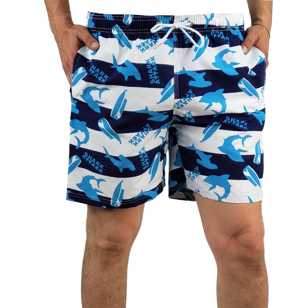 TRAJE DE BAÑO HOMBRE FORRO MALLA DISEÑOS 048 - 3