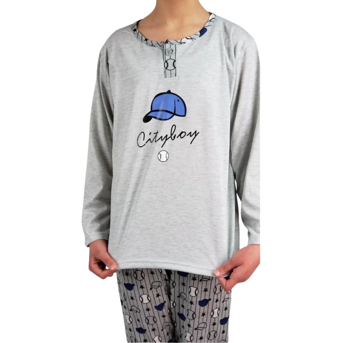 PIJAMA NIÑO LIKESHOP VERANO MANGA LARGA DISEÑOS 411 - 4