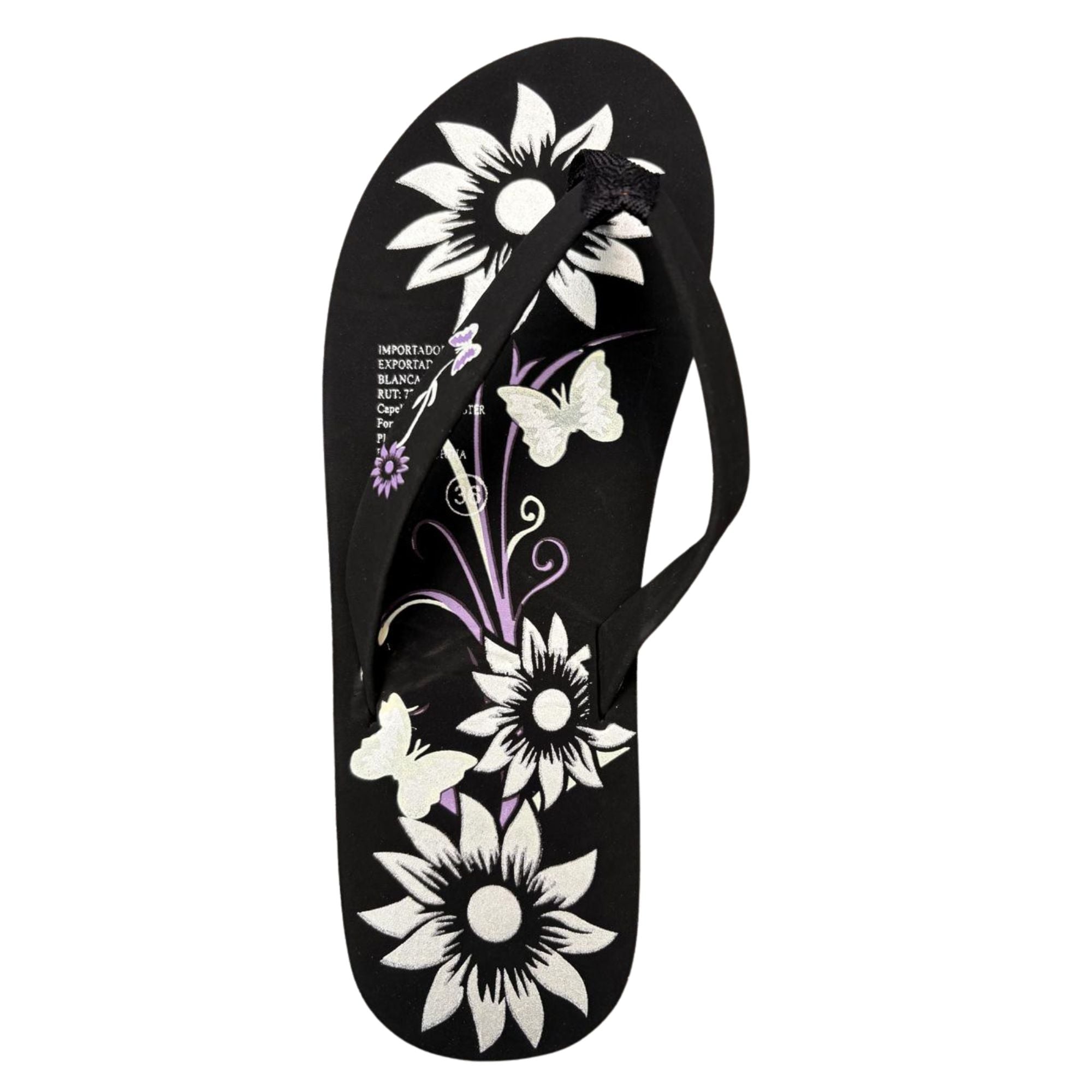 CHALAS MUJER HAWAINAS SANDALIAS SUELA CONFORTABLE 096 - 3